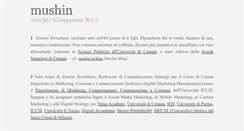 Desktop Screenshot of mushin.it